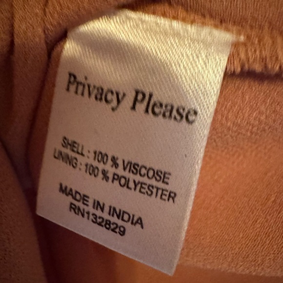 Elegant Wrap Dress in Tan - Picture 7 of 7